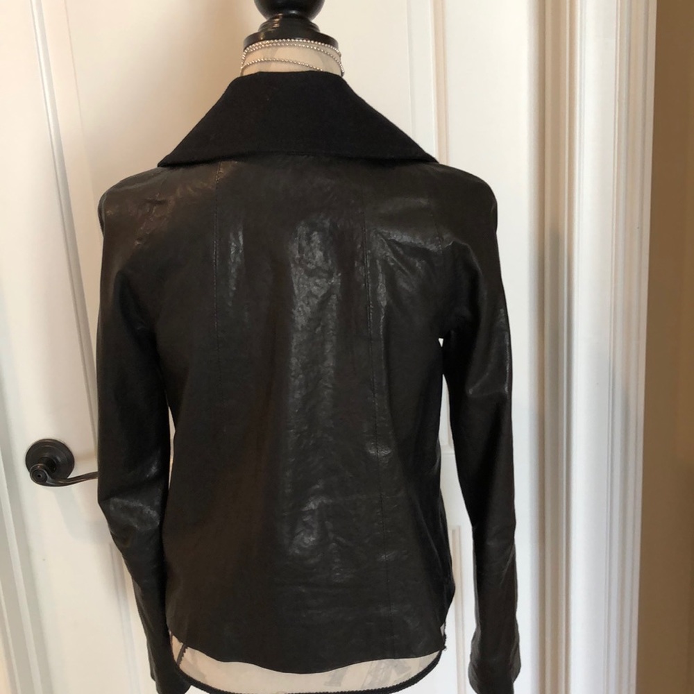 Theory leather jacket - Picture 5 of 11